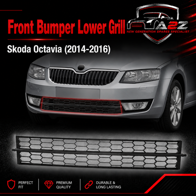 Front Bumper Lower Grill 5E0853677 Skoda Octavia (2014-2016) Tag No.508