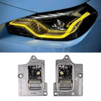 Front Headlight Module Blaster (Yellow/White) 63115A043C5 63115A043C5 Compatible With BMW 2 Series G42  LCI High Version