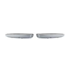Fender Chrome Left 51767347515 & Right 51767347516 Compatible With BMW X5 F15 2015-2019 Tag No.67