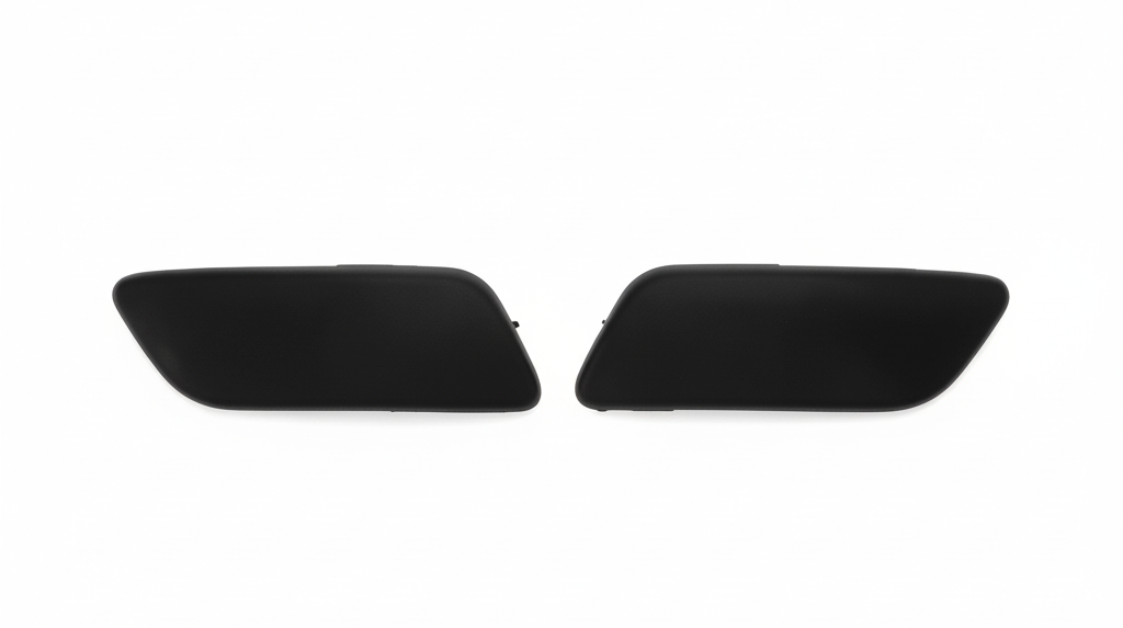 Headlight Washer Cover Cap Left 4F0955275B Right 4F0955276B Compatible With  AUDI A6 (2009-2011)
