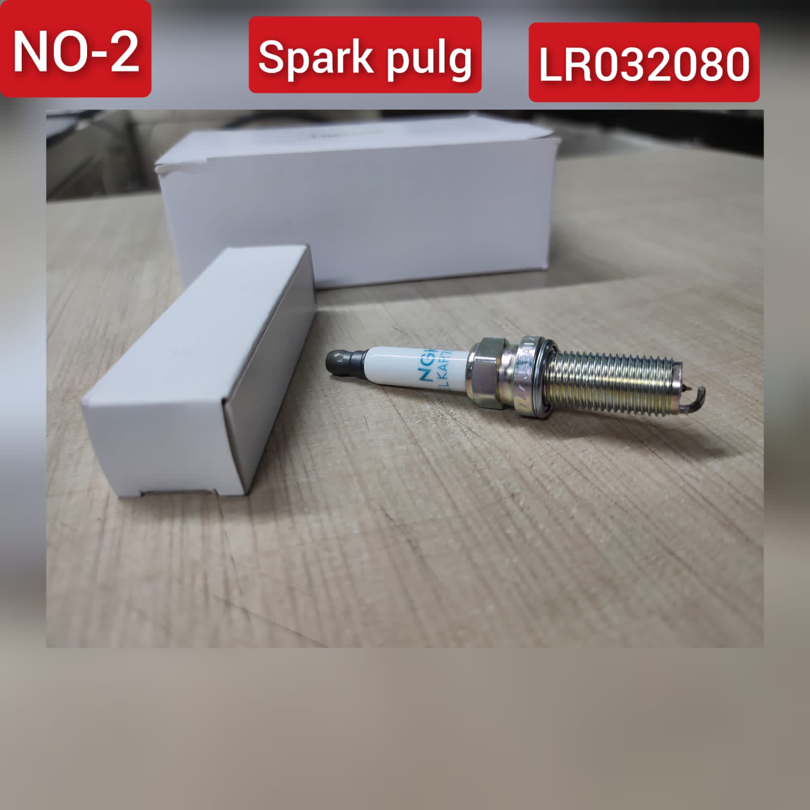 Spark Plug LR032080 LR019484 For JAGUAR F-TYPE Convertible X152 &  XF I X250, XJ X351  &  LAND ROVER  RANGE ROVER SPORT I L320 Tag-S-02