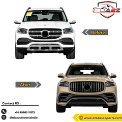 Complete Convertion Body Kit Compatible With Mercedes Benz GLSW167 X167 (2019-2025) Upgrade To Mercedes Benz GLS AMG 63 (Shipping Cost Not Included In Price)