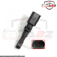 Rear Left/Right ABS Wheel Speed Sensor Black WHT003864 WHT003864D Compatible With AUDI A3 Convertible (8V7, 8VE) | A3 / S3