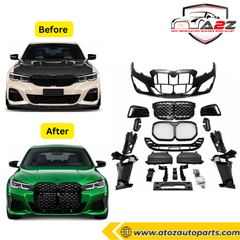 Front Bumper Body Kit Compatible with BMW 3 Series G20 G28 (2019-2023) To M3 M4 G80 M Upgrade | (Shipping Cost Not Included In Price)