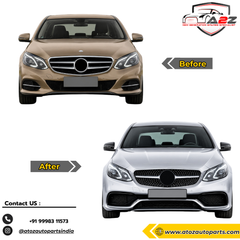 Complete Conversion Bumper Kit Compatible With Mercedes Benz E Class W212 Lci (2014-2016) Upgrade To Amg E63 Amg (Shipping Cost Not Included In Price)
