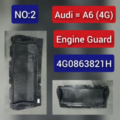 Engine Splash Shield Guard 4G0863821H Compatible With AUDI A6 C7 (4G2, 4GC) | A6 / S6 A6 C7 Avant (4G5, 4GD) | A6 / S6 Tag No.2