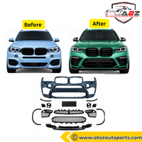 Front Bumper Body Kit Compatible with BMW BMW X5 F15 (2014-2019) To M Sport Mp M Performance M Sport Mt Upgrade | (Shipping Cost Not Included In Price)