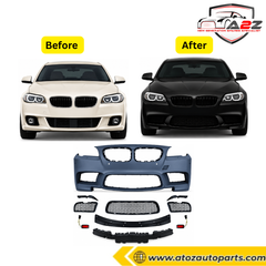 Front Bumper Body Kit Compatible with BMW 5 Series F10 (2010-2017) To M Sport M5 Upgrade | (Shipping Cost Not Included In Price)