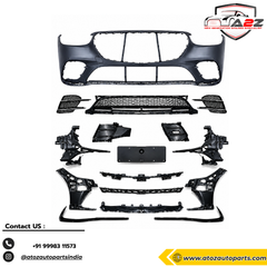 Front Bumper Kit Compatible With Mercedes Benz S Class W223 (2021-2025) Upgrade To Mercedes Benz AMG S450 (Shipping Cost Not Included In Price)