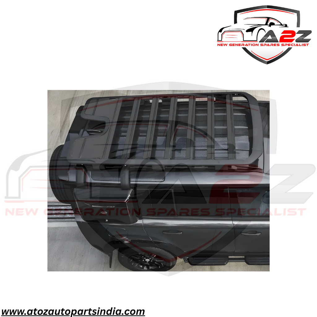 Black Roof Basket Compatible With Land Rover Defender L633 (2020-2024)