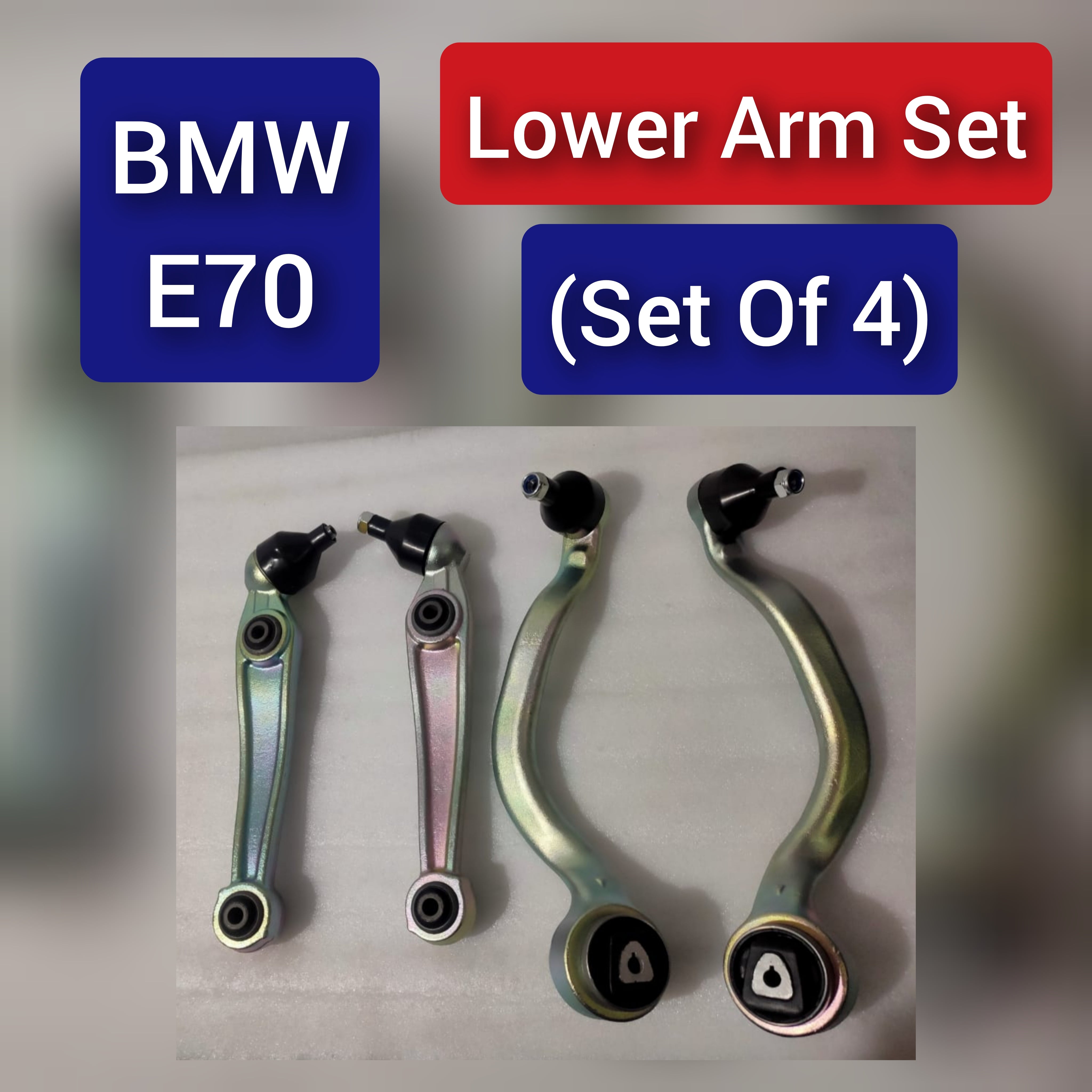 Front Suspension Control Lower Arm Kit (Set Of 4) 31126773950 31126773949 31126771894 31126771893 Compatible with BMW X5 E70