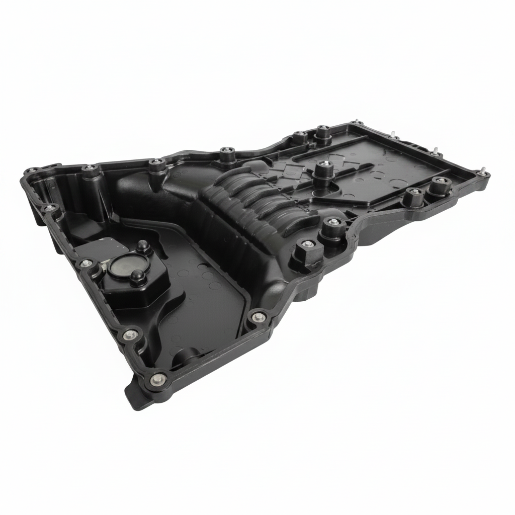 Oil Sump Pan 6510102913  6510100428 0009980147 6510100828 6510102913 6510140280 A0009980147 A6510100828 A6510102913 A6510140280 Compatible With MERCEDES-BENZ C-CLASS W204 & CLS C218  &  E-CLASS W212 Tag-OP-01