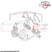 Front ABS Wheel Speed Sensor 4515400217 Compatible With Mercedes Benz W451