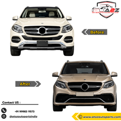 Complete Convertion Body Kit  Compatible With Mercedes Benz Gle W166 (2016-2019) Upgrade To Mercedes Benz Gle63 Amg  (Shipping Cost Not Included In Price)