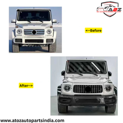Complete Convertion Body kit  Compatible With Mercedes Benz G Class G Wagon W463 (2007-2018) Upgrade To Mercedes Benz G Class G Wagon 2019 W464 Amg G63 G65  (Shipping Cost Not Included In Price)