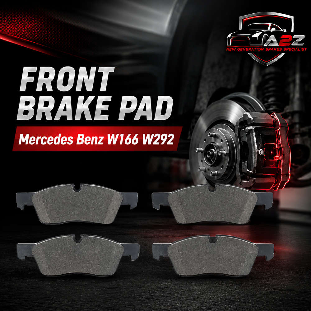 Front Brake Pad Set 0064203920 Compatible With Mercedes Benz W166 W292