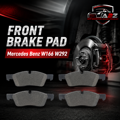 Front Brake Pad Set 0064203920 Compatible With Mercedes Benz W166 W292