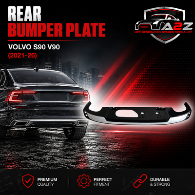 Rear Bumper Plate 32136019 Compatible With Volvo S90 V90 (2021-26)