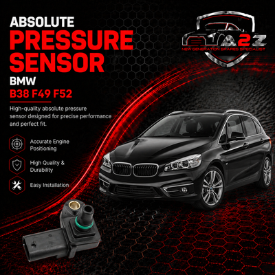 Absolute Pressure Sensor 13628637898 Compatible With BMW B38 F49 F52