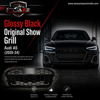 Glossy Black Original Show Grill Compatible With Audi = A5 (2020-24) Tag No.212
