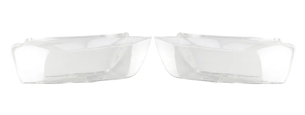 Headlight Lens Cover Car Front Shell Cover Transparent Headlamp Compatible for Audi Q3 (Old) 2012-2015.