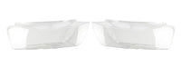 Headlight Lens Cover Car Front Shell Cover Transparent Headlamp Compatible for Audi Q3 (Old) 2012-2015.