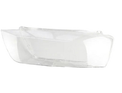 Headlight Lens Cover Car Front Shell Cover Transparent Headlamp Compatible for Audi Q3 (Old) 2012-2015.