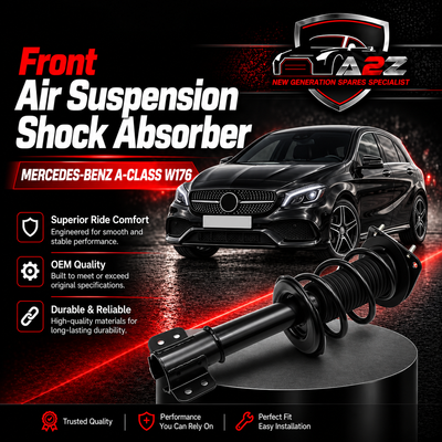 Front Air Suspension Shock Absorber With Spring Left 1763231900 & Right 1963232000 Compatible With MERCEDES-BENZ A-CLASS W176
