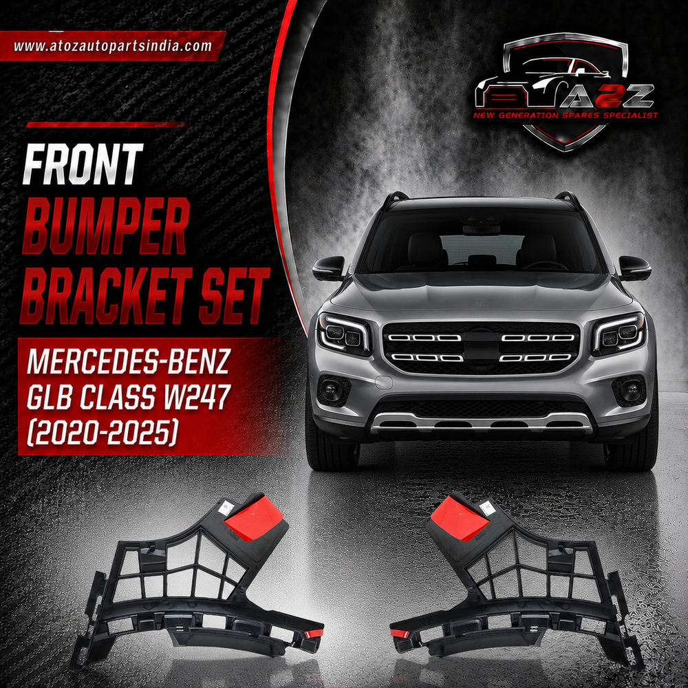 Front Bumper Bracket Left (2478856900) & Right (2478857000) Compatible With Mercedes-Benz GLB Class W247 (2020-2025) Tag No.961