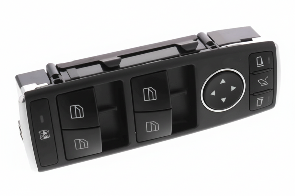 Window Black Switch (3 Pin) 1669054400 16690544009107 1669054400649107 Compatible with Mercedes-Benz A-CLASS W176 & B-CLASS 246, W166 176/246/242/117/166/157/292 Tag-SW-13