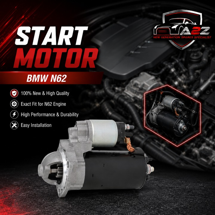 Start Motor 12417610351 Compatible With BMW N62