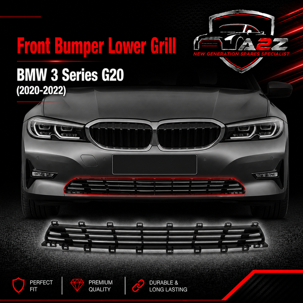Front Bumper Lower Grill 51119449406 Compatible With BMW 3 Series G20 Tag No.70