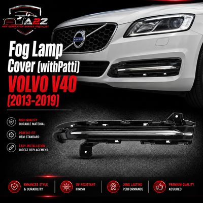 Fog Lamp Cover Left 31347042 31347058 & Right 31347043 31347059 Compatible With VOLVO V40 (2013-2019) Tag No.901