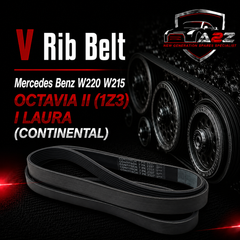 V-ribbed Serpentine Drive Belt 0149973792 Compatible With Mercedes Benz W220 W215