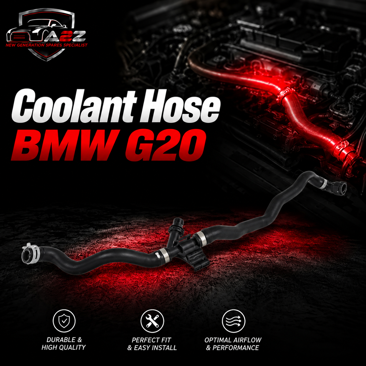 Coolant Hose 64219398959 Compatible With BMW G20