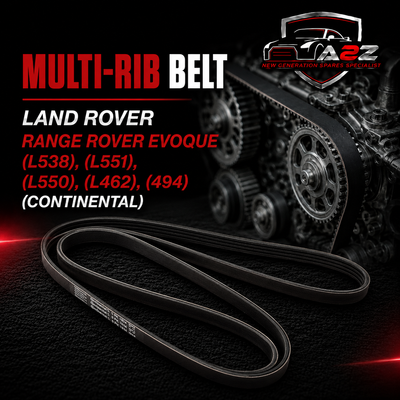 Multi Rib Belt 8PK1955 PQS500450 Compatible With LAND ROVER RANGE ROVER SPORT I (L320) (CONTINENTAL)