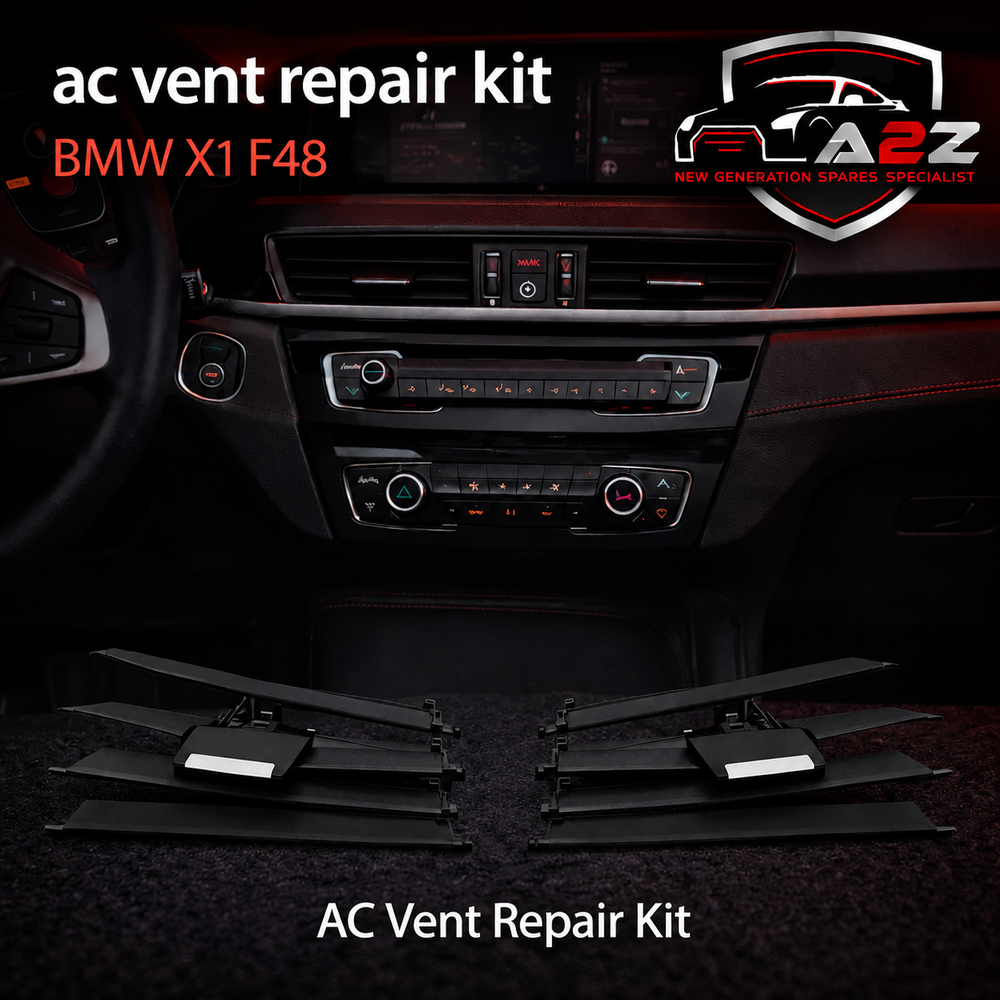 Center AC Conditioner Air Vent Grill Outlet Tab Clip Repair Kit 2Pcs 64229292741 Compatible With BMW X1 F48 Tag-ACR-29