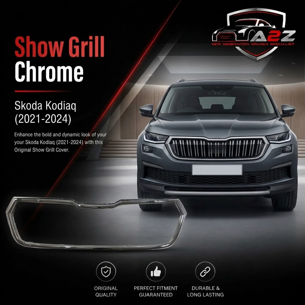 Show Grill Chrome 565853761B Compatible With Skoda Kodiaq (2021-2024) Tag No.41