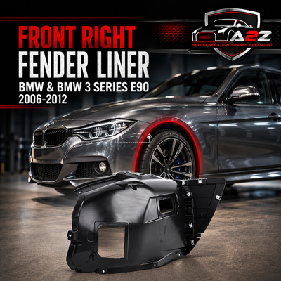 Front Right fender Liner 51717172500 Compatible With BMW & BMW 3 SERIES E90 2006-2012 Tag No.122
