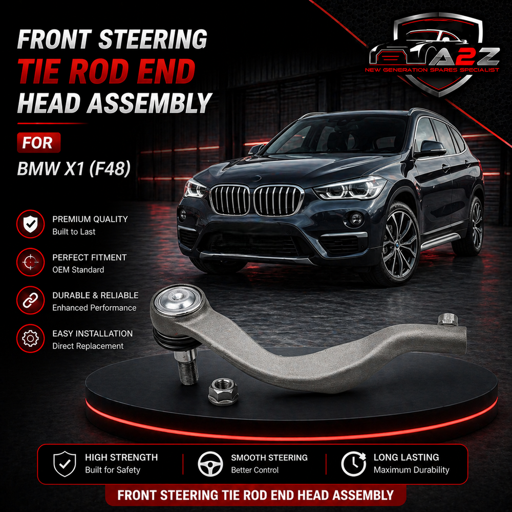Front Steering Tie Rod End Head Assembly (Rack End & Tie Rod End) Right & Left Set 32106867405 32106867404 Compatible With BMW X1 (F48)