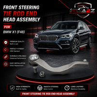 Front Steering Tie Rod End Head Assembly (Rack End & Tie Rod End) Right & Left Set 32106867405 32106867404 Compatible With BMW X1 (F48)