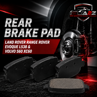 Rear Brake Pad LR027129 2449601 P86021 Compatible With LAND ROVER RANGE ROVER EVOQUE L538 & VOLVO S60 XC60