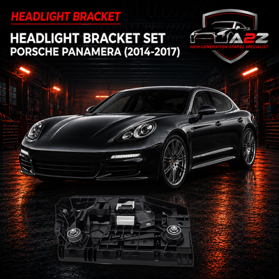 Headlight Bracket Set Right 97063107651 & Left 97063107551 Compatible With Porsche Panamera (2014-2017) Tag No.223