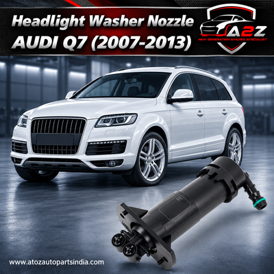 Headlight Washer Nozzle Compatible With AUDI Q7 (2007-2013) Headlight Washer Nozzle Left 4L0955101 & Right 4L0955102