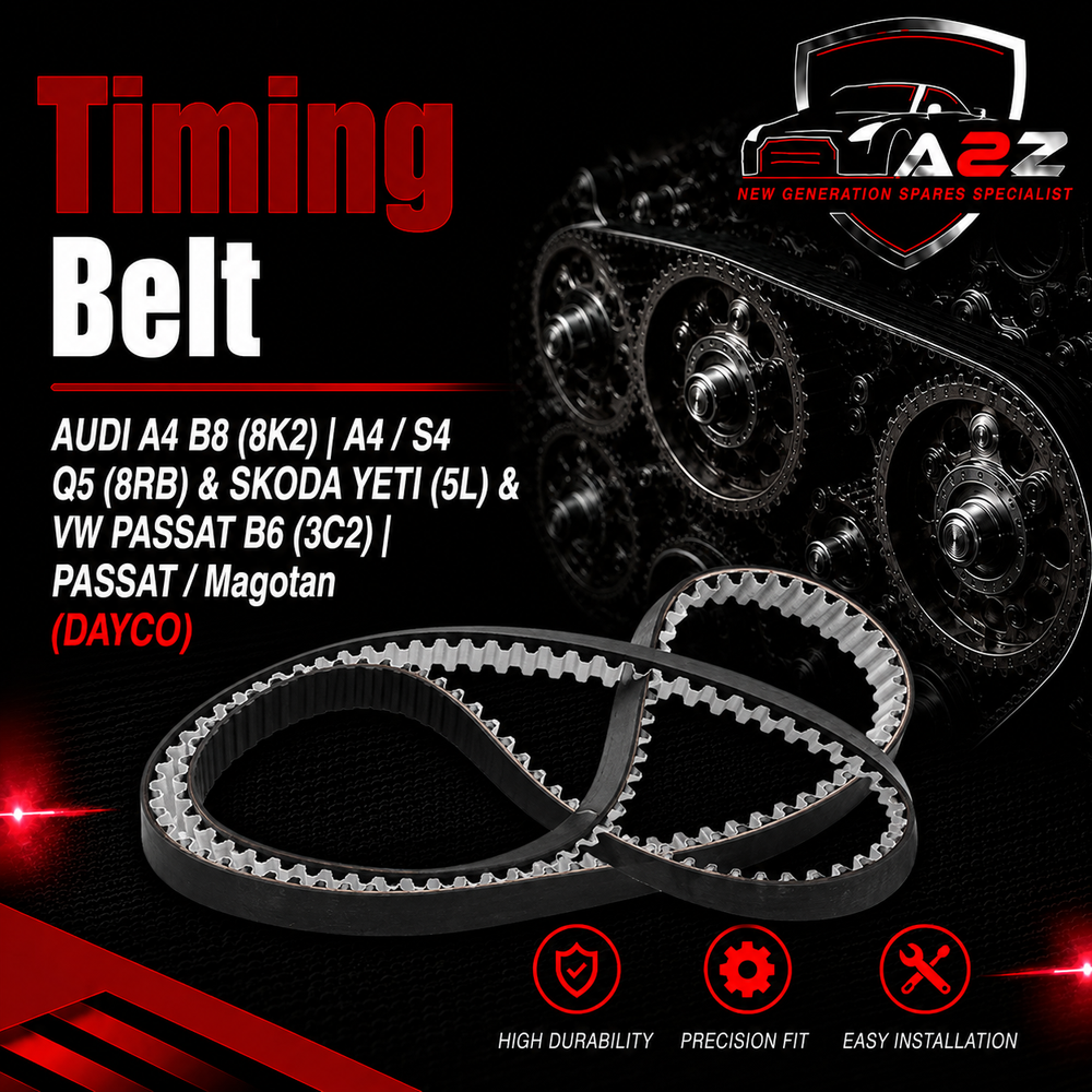 Timing Belt 941032 03L109119 03L109119A 03L109119F Compatible With AUDI A4 B8 (8K2) | A4 / S4 Q5 (8RB) & SKODA YETI (5L) & VW PASSAT B6 (3C2) | PASSAT / Magotan (DAYCO)