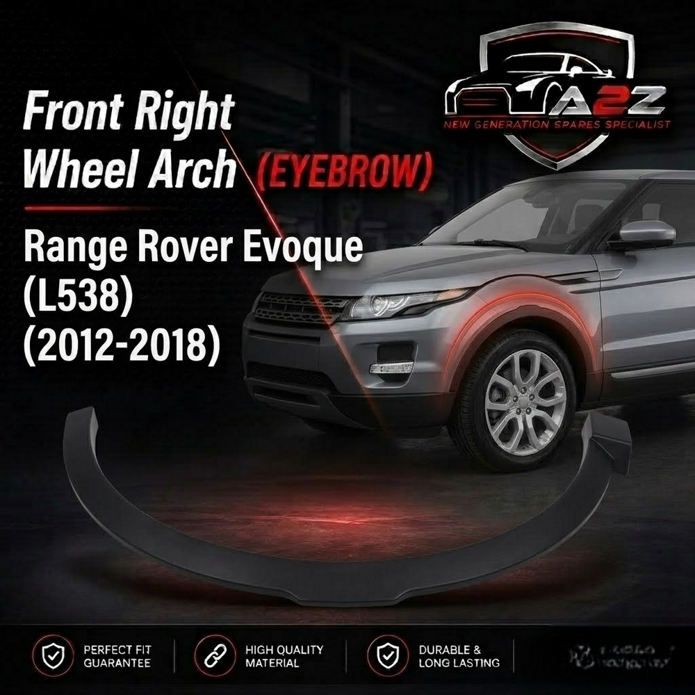 Front Right Wheel Eyebrow LR036051 Compatible With Land Rover Range Rover Evoque (L538) (2012-2018) Tag No.172