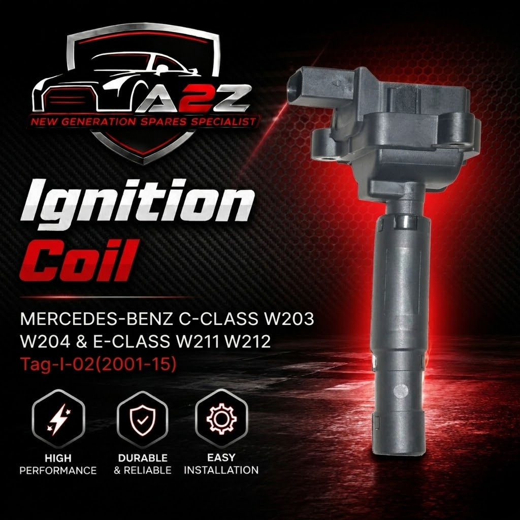 Ignition Coil 0001502580 A0001502580 For MERCEDES-BENZ C-CLASS W203 W204 & E-CLASS W211 W212 Tag-I-02(2001-15)