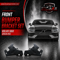 Front Bumper Bracket Set Left 31455904 & Right 31455905 Compatible With Volvo S60 (2019-25) Tag No.2711