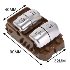 Brown Window Switch 2229051505 For Mercedes-Benz S-CLASS W222  Tag-SW-109
