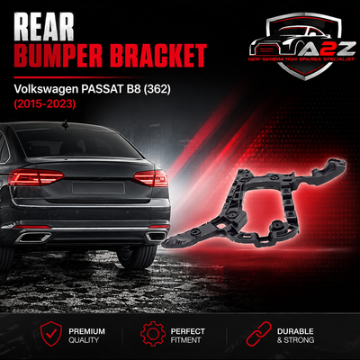 Rear Bumper Bracket Left 3GD807393 Right 3GD807394 Compatible With Volkswagen PASSAT B8 (362) Tag No.307